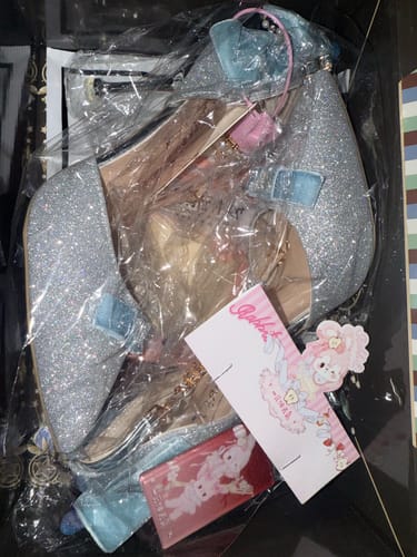 Customer photo review of Sparkling high heels
