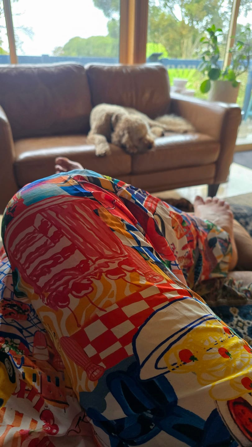 Customer photo review of ITALY COTTAGE-IVY PANTS