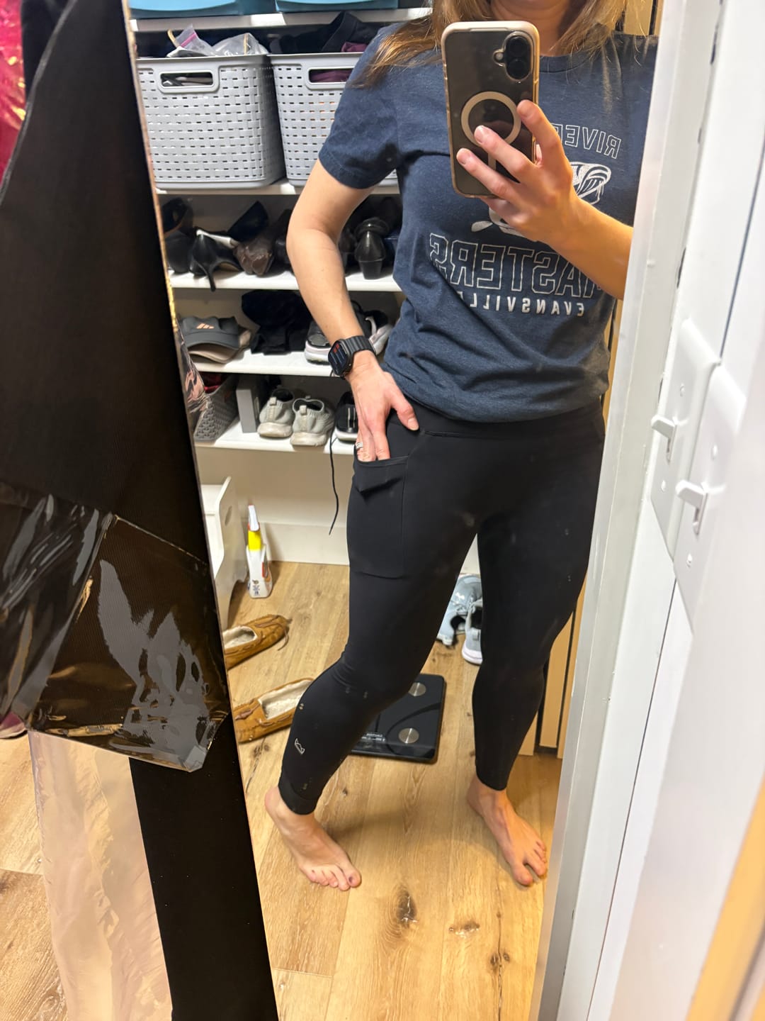 Customer photo review of ESSENCE Full Length Pocket Legging