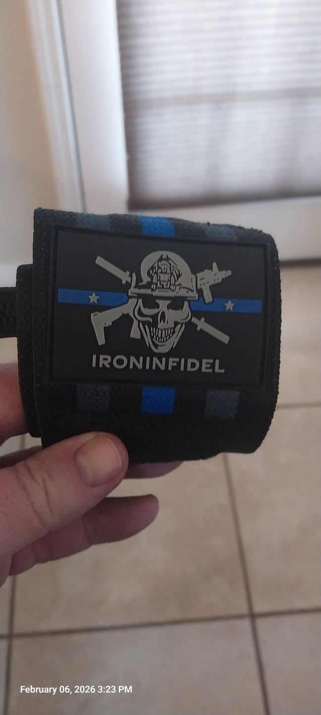 Customer photo review of Wrist Wraps