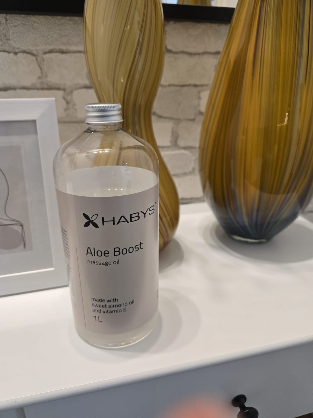 Customer photo review of Massageöl Reya Citrus Lavender Bergamot Habys