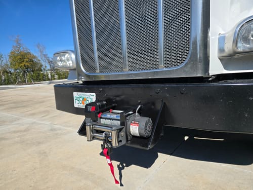 Customer photo review of Samurai 12,500lb 12v Electric Winch - Steel Rope