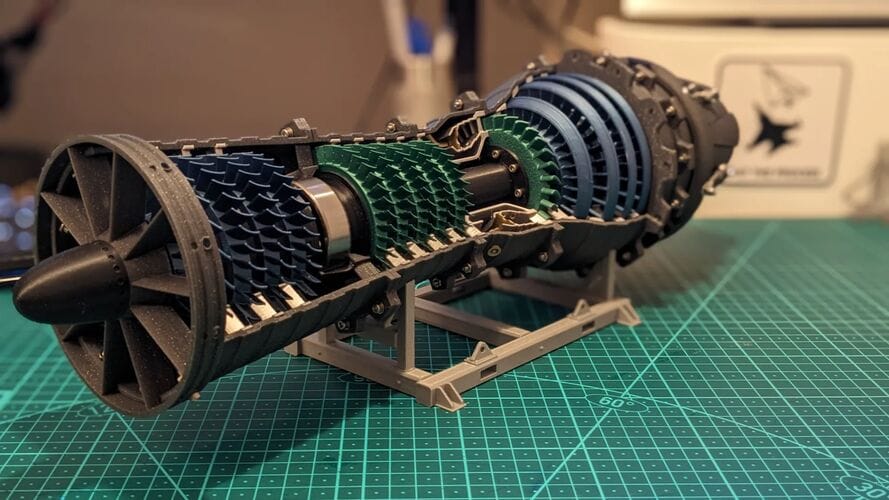 Customer photo review of Turbojet/Turbofan Engine - E01