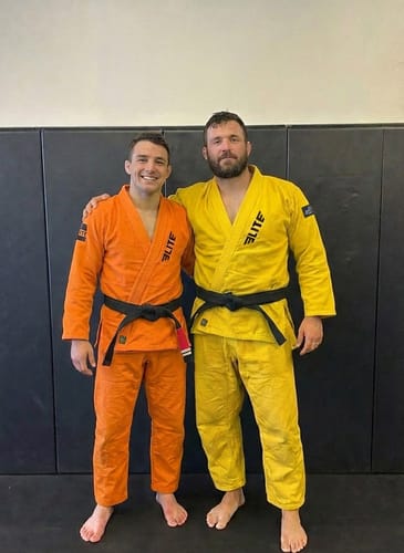 Customer photo review of Core Orange Brazilian Jiu Jitsu Mens BJJ Gi