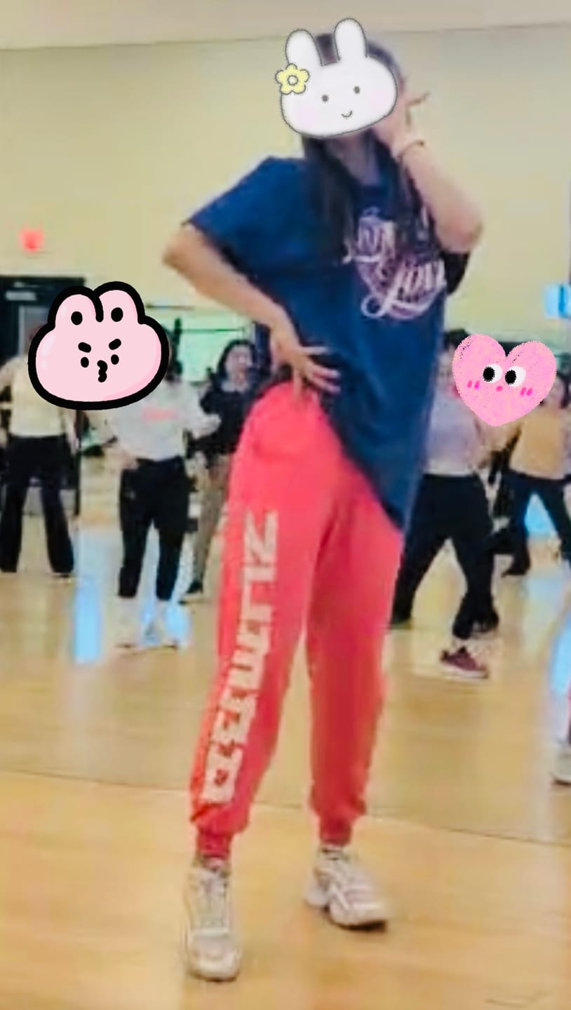 Customer photo review of Eastern Flavor Knit Drop Crotch Joggers