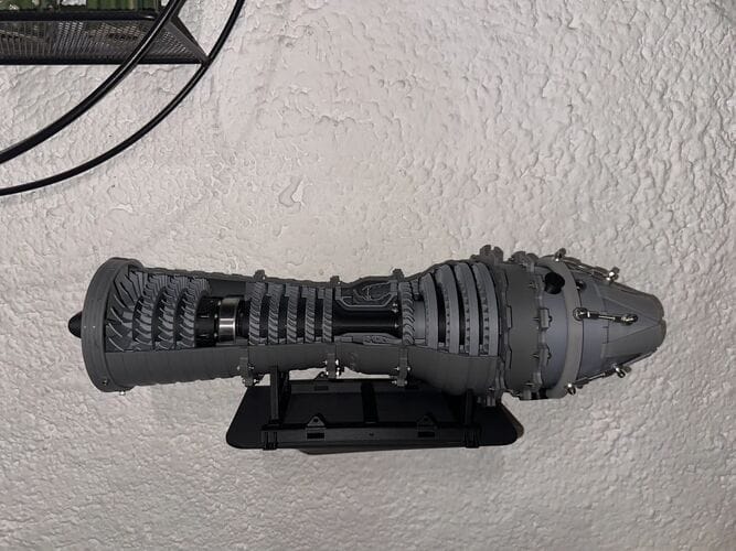 Customer photo review of Turbojet/Turbofan Engine - E01