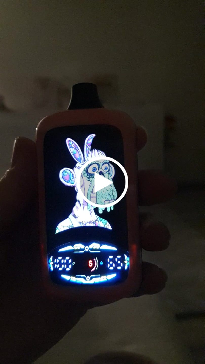 Customer video review of Juicy Peach Ice