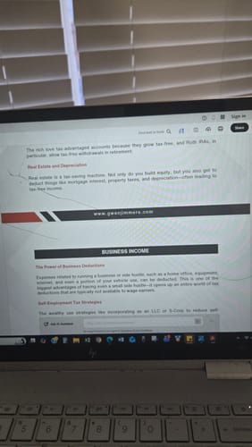 Customer photo review of Rich People Don't Pay Taxes Why Should You?