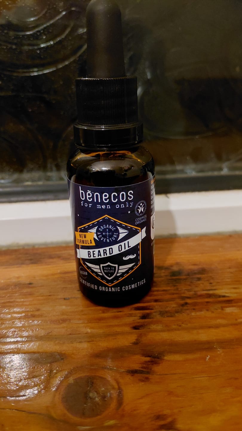 Customer photo review of Benecos Organic Men's Beard Oil 30ml