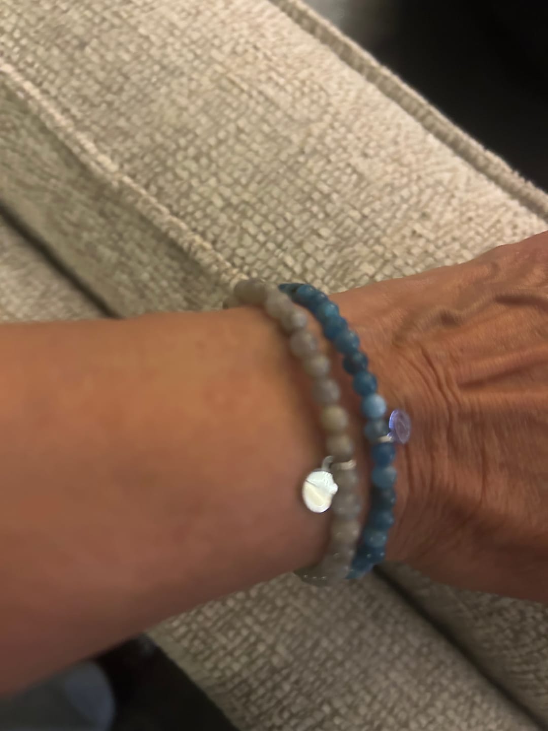 Customer photo review of Labradorite Bracelet Mini