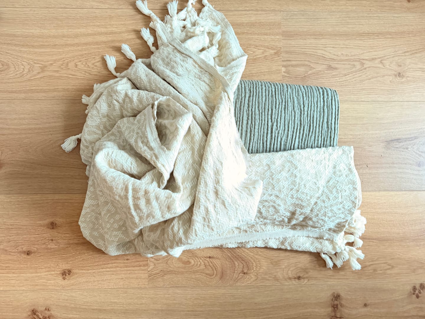 Customer photo review of VAYVA-Set | 1 XXL Strandtuch + 2 Strandtücher