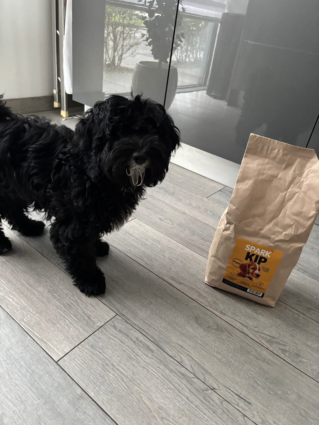 Customer photo review of Puppy - Kip met Kalkoen, Zalm, Zoete Aardappel & Wortel