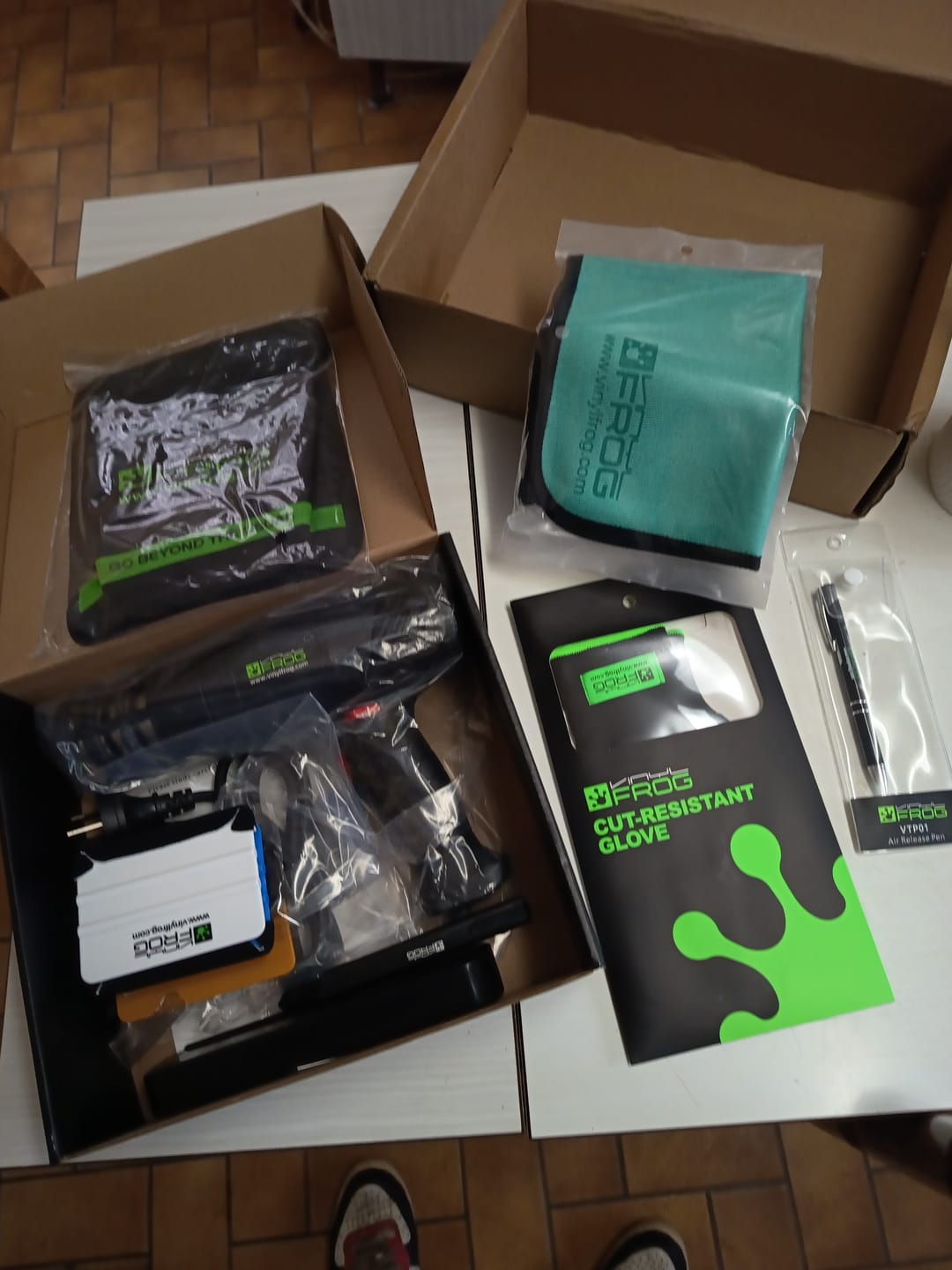 Customer photo review of 14 in 1 Wrapping Toolkit Set