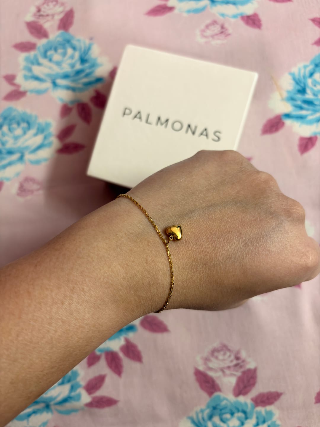 Customer photo review of Cute Heart Bracelet