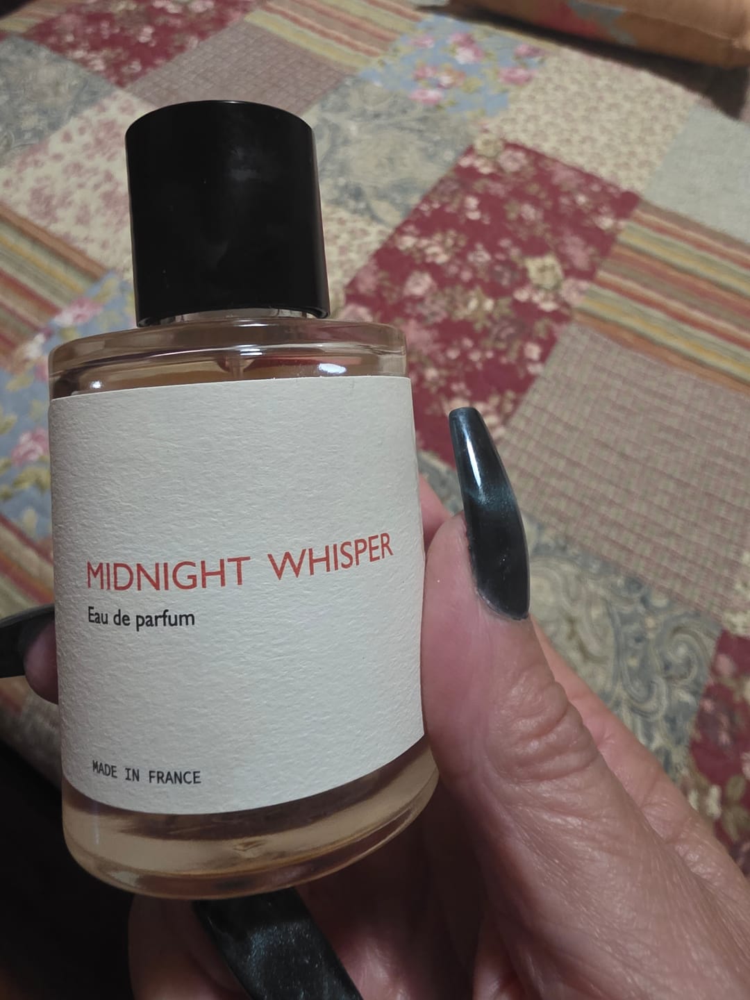 Customer photo review of Midnight Whisper