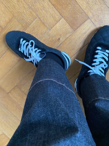 Customer photo review of Cruise 2025/26 Trainers Black Suede Fabric