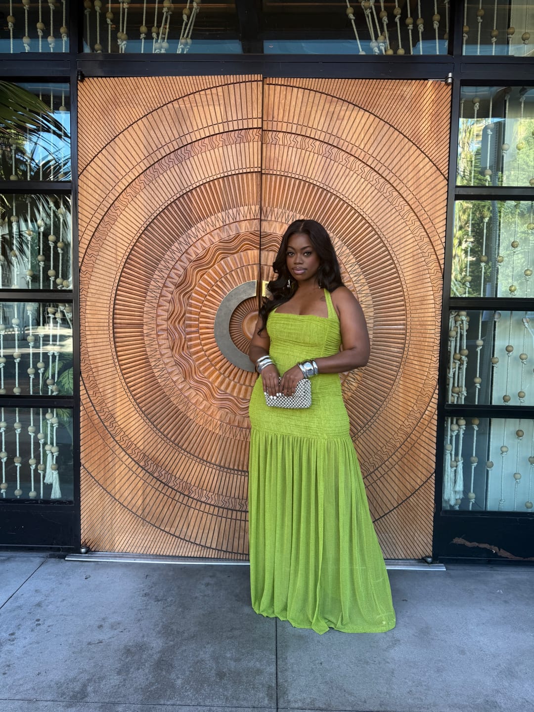 Customer photo review of "PALOMA NIGHTS" MAXI DRESS