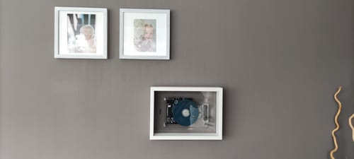 Customer photo review of M1 Music Frame CD Player