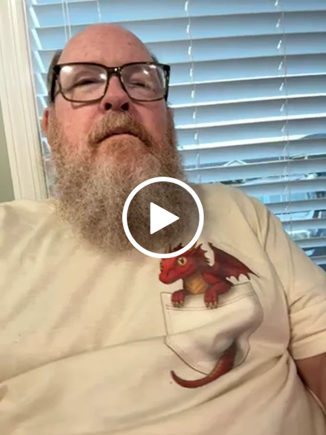 Customer video review of Red Pocket Dragon T-Shirt