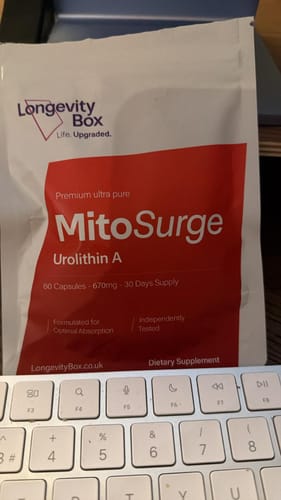 Customer photo review of MitoSurge Urolithin A Supplement