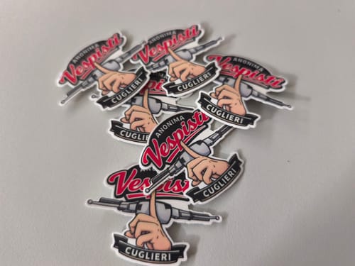 Customer photo review of PROMO - Sticker Vinile Classici