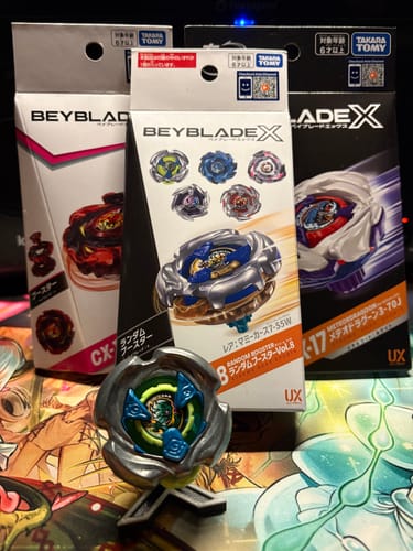Customer photo review of Takara Tomy Beyblade X UX-18 Mummy Curse Random Booster