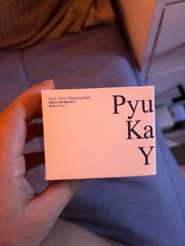 Customer photo review of Deep Clear Cleansing Balm