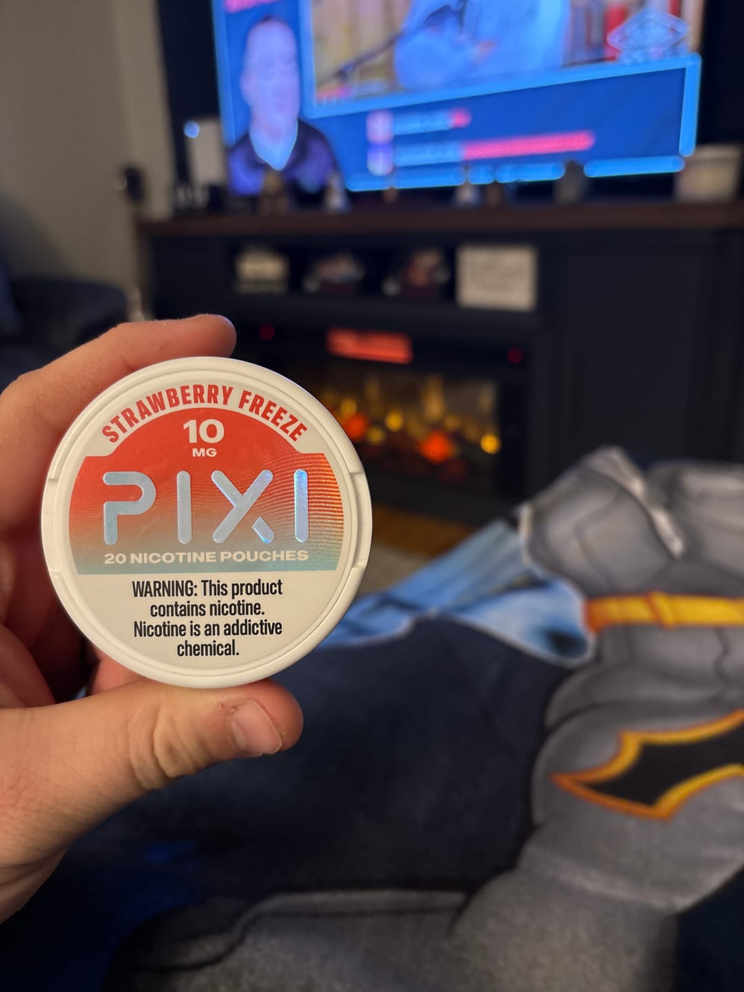 Customer photo review of PIXI Nicotine Pouches