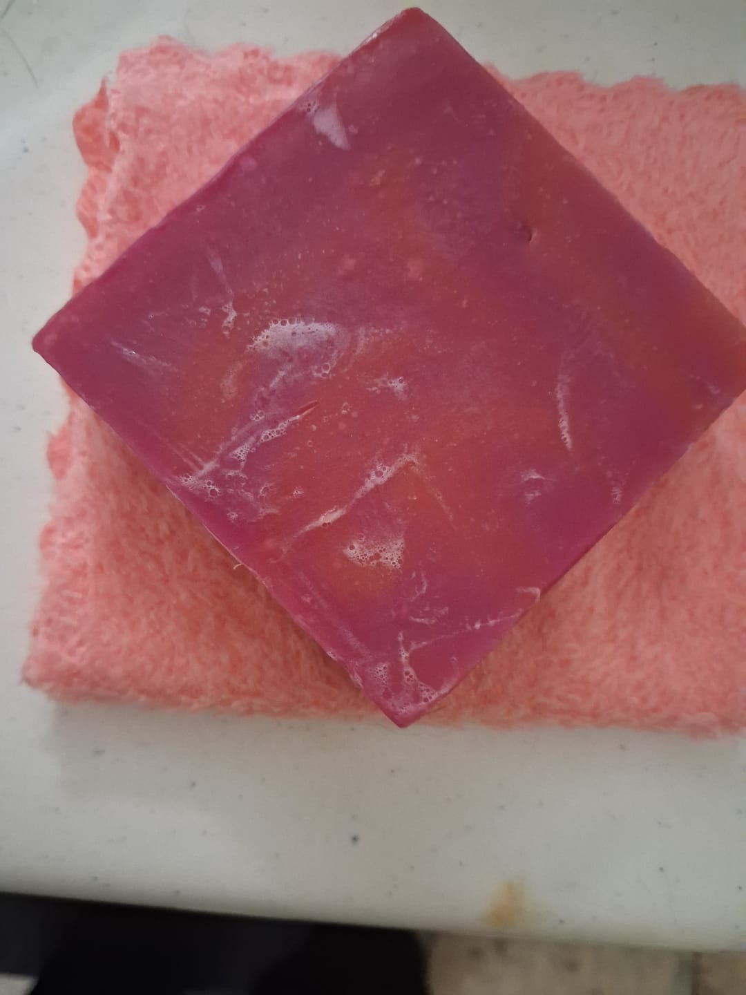 Customer photo review of Pure Paradise Natural Soap