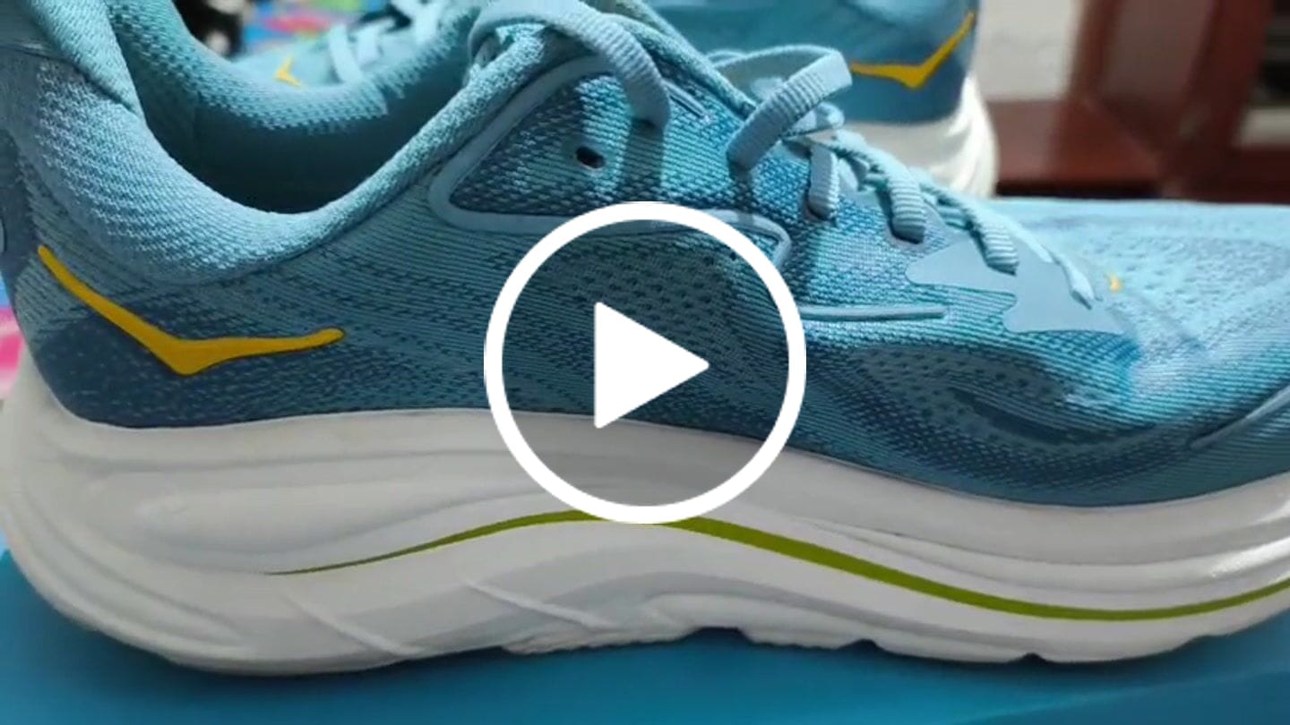 Customer video review of Hoka Clifton 10 Hombre Alpine Blue Foggy Night