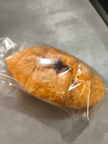 Customer photo review of 15 Cornetti proteici ripieni di crema alla nocciola