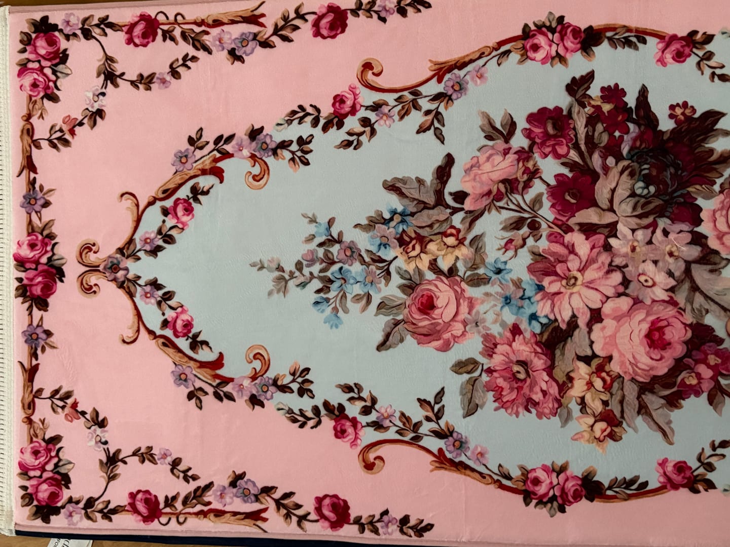 Customer photo review of Rosy Rehma Padded Prayer Mat