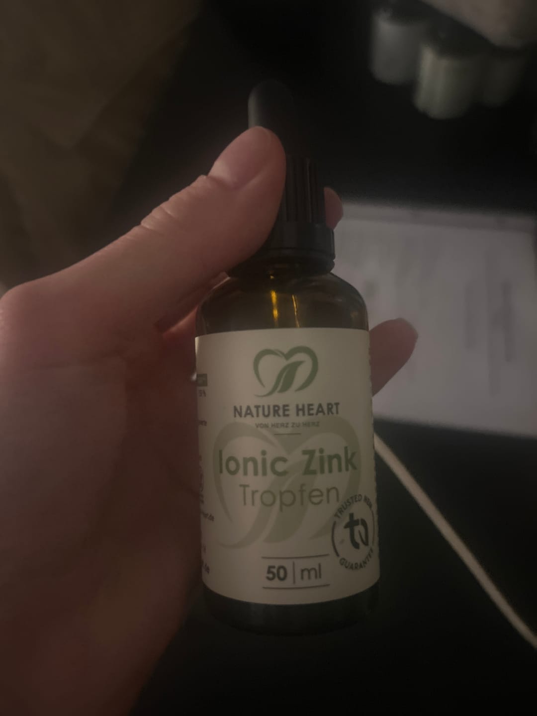 Customer photo review of Ionic Zink Tropfen