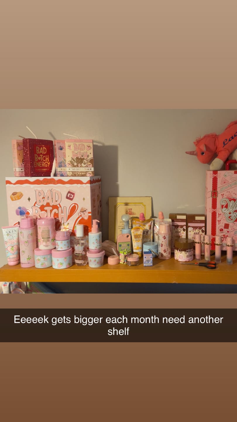 Customer photo review of 12 Sleighs Of Christmas Bad Bitch Skincare Advent Calendar 2025