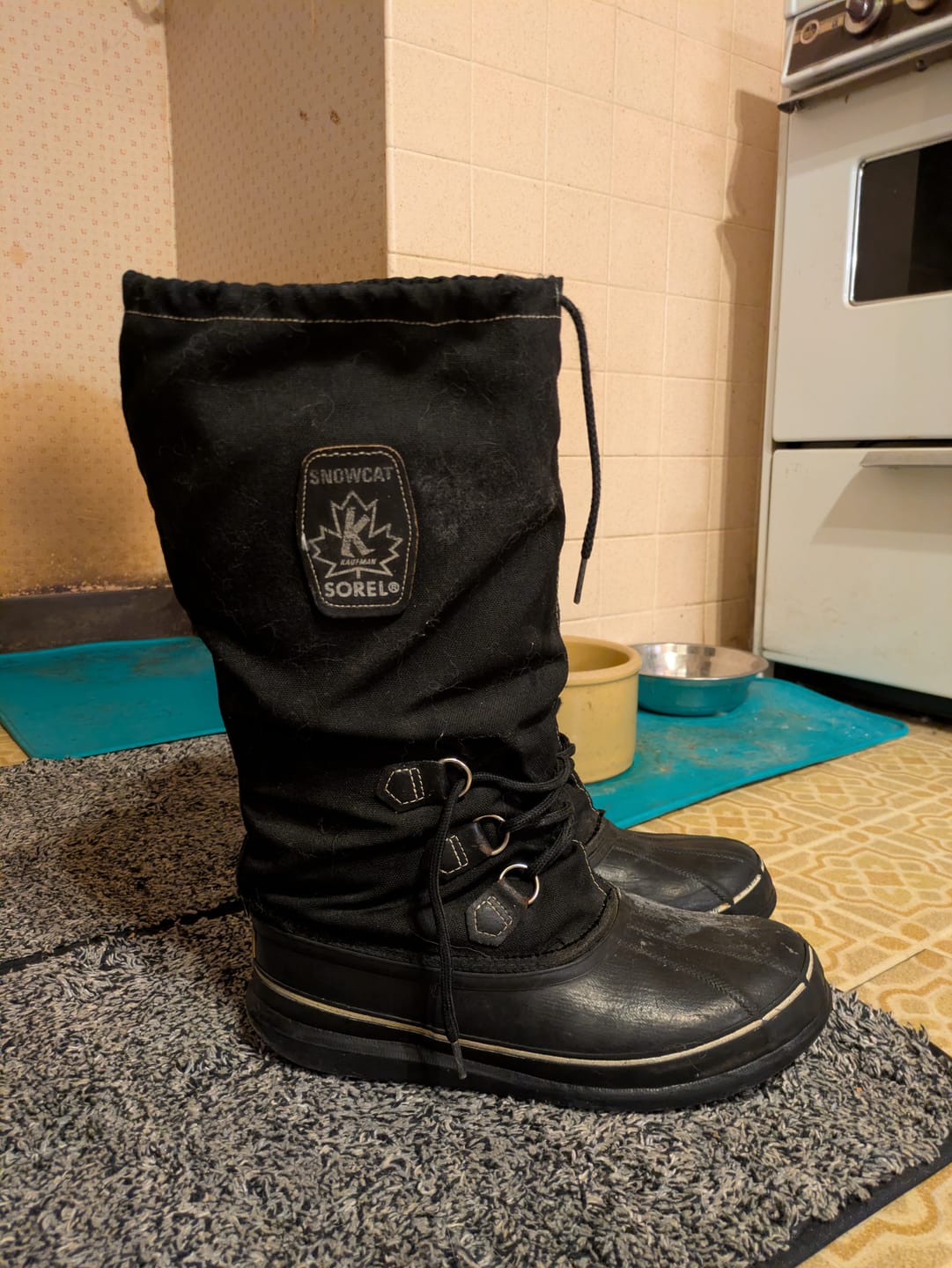 Customer photo review of Wool Felt Replacement Boot Liners (826 BB)
