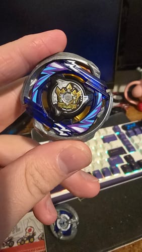 Customer photo review of Takara Tomy Beyblade X CX-11 EmperorMight DECK SET