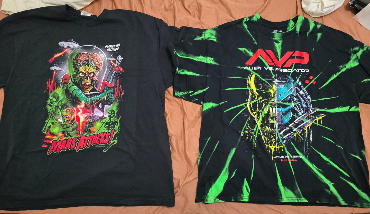Customer photo review of MARS ATTACKS: BLASTED INTO OBLIVION - T-SHIRT