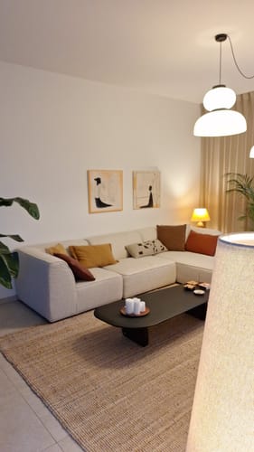 Customer review photo for Contemporary Minimalist Art Set Of 2 #MA087