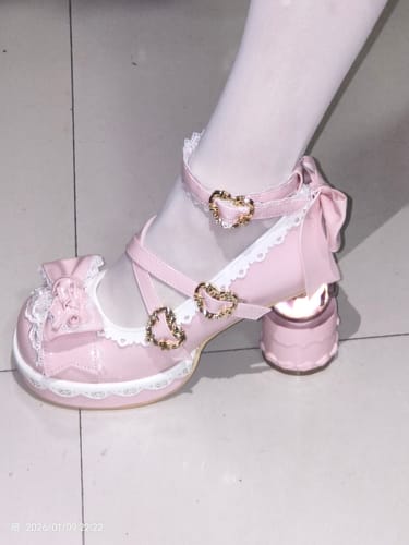 Customer photo review of Snowball Bow Winter Mary Jane