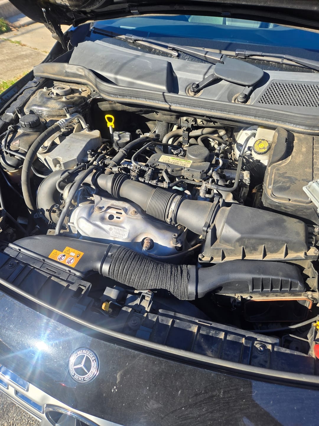 Customer photo review of Engine Oil Cooler with Oil Filter Housing Adapter Assembly for 2011-2016 Chrysler, Dodge, Jeep