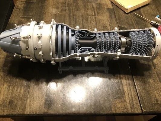 Customer photo review of Turbojet/Turbofan Engine - E01