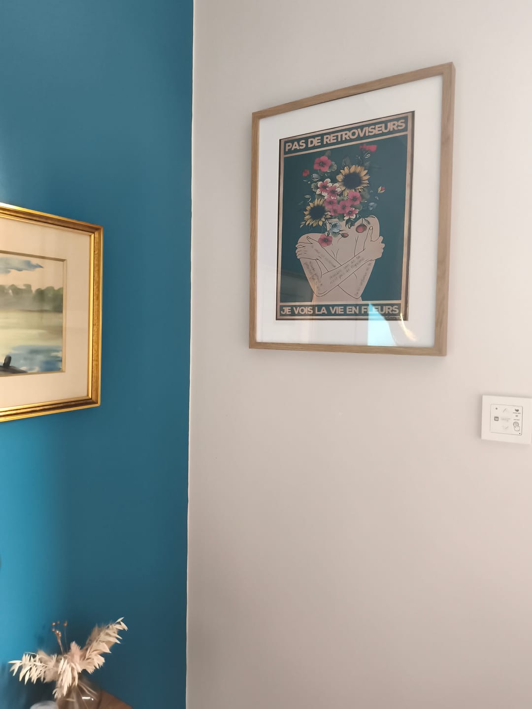 Customer photo review of Pas de rétroviseurs, je vois la vie en fleurs