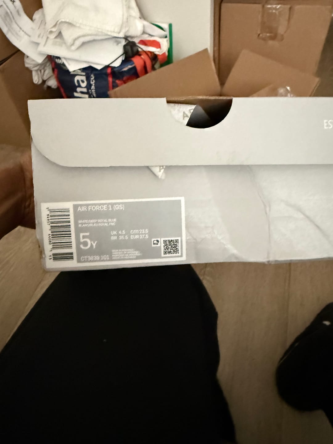 Customer photo review of Nike Air Force 1 - Non-Adult