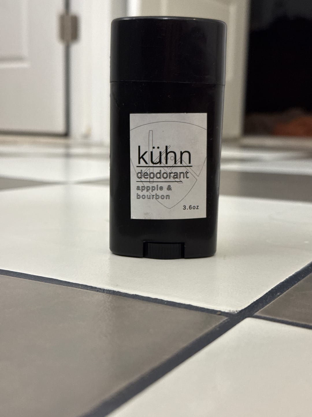 Customer photo review of Charcoal & Clay Deodorant Stick | 3.65 oz