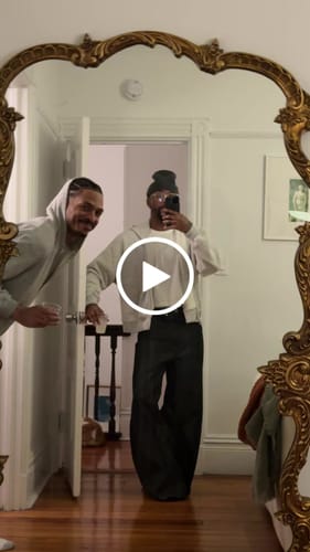 Customer video review of DOUBLE WIDES- SELVEDGE BLACK