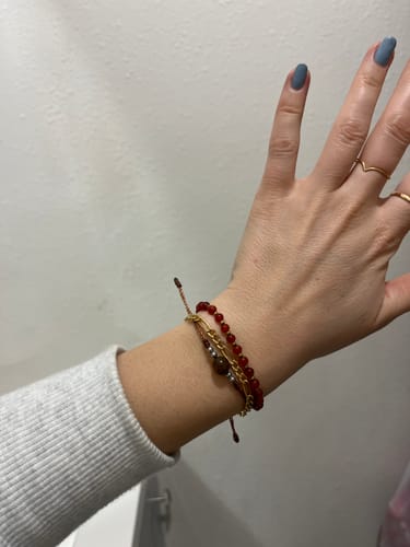 Customer photo review of gothic bracelet