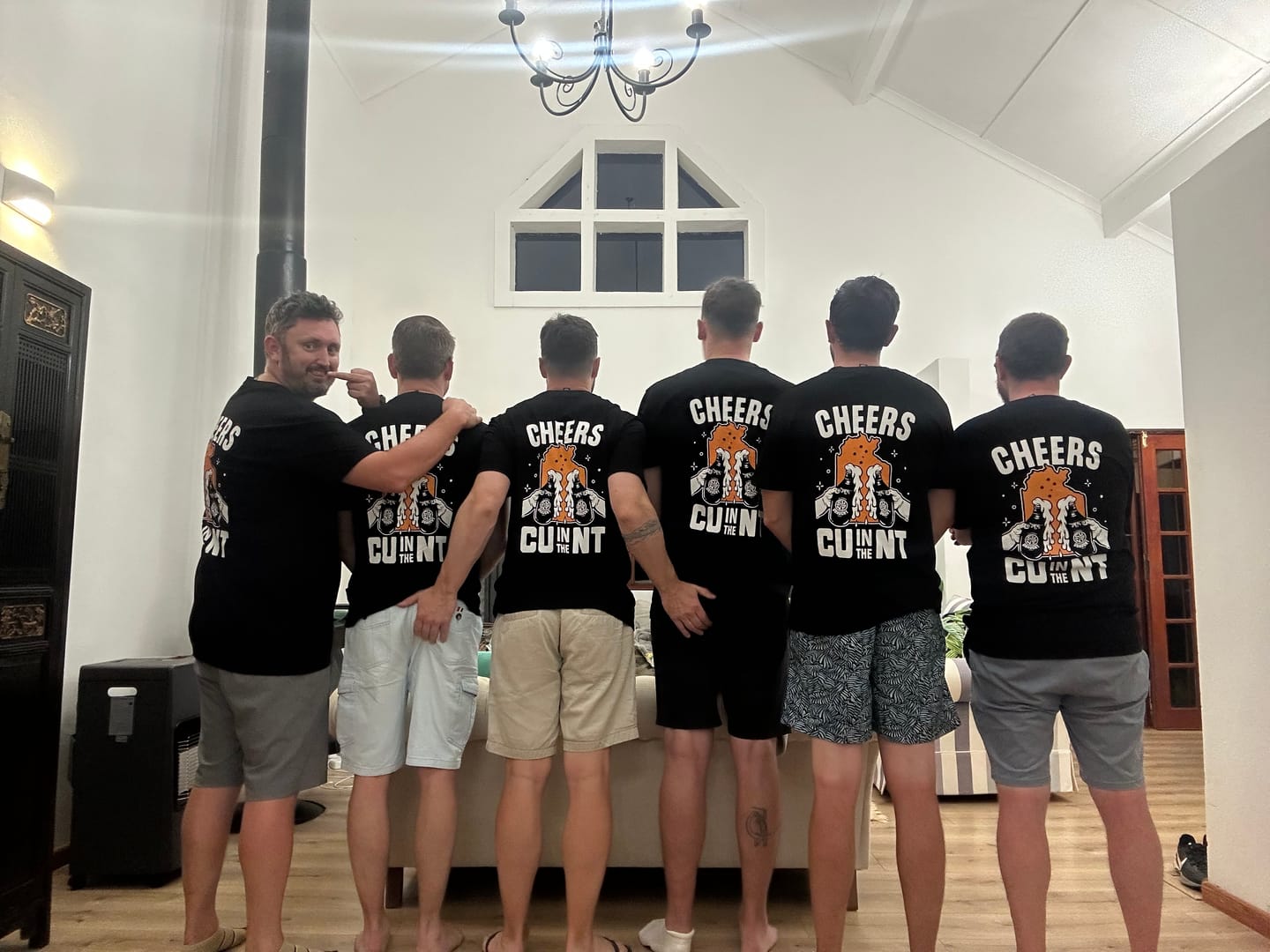 Customer photo review of NT Cheers Tee Black