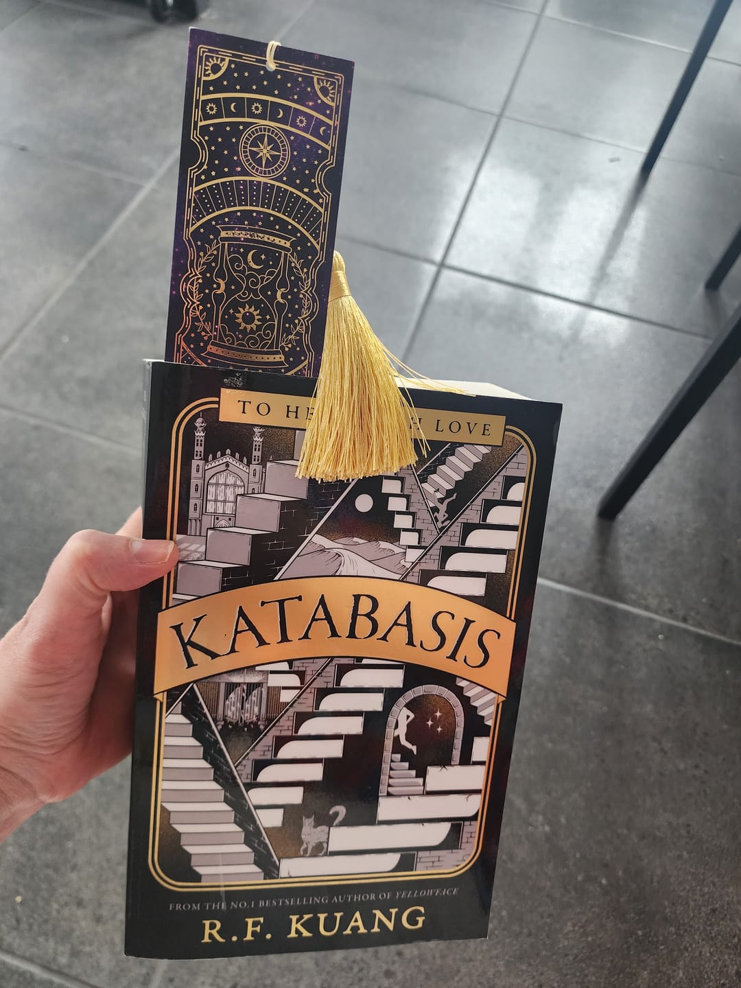 Customer photo review of Made of Stars Bookmark