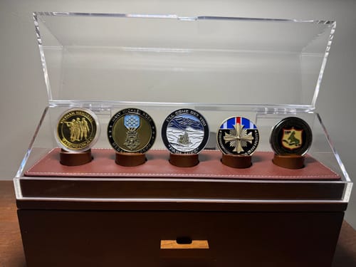 Customer photo review of The Coin Deck