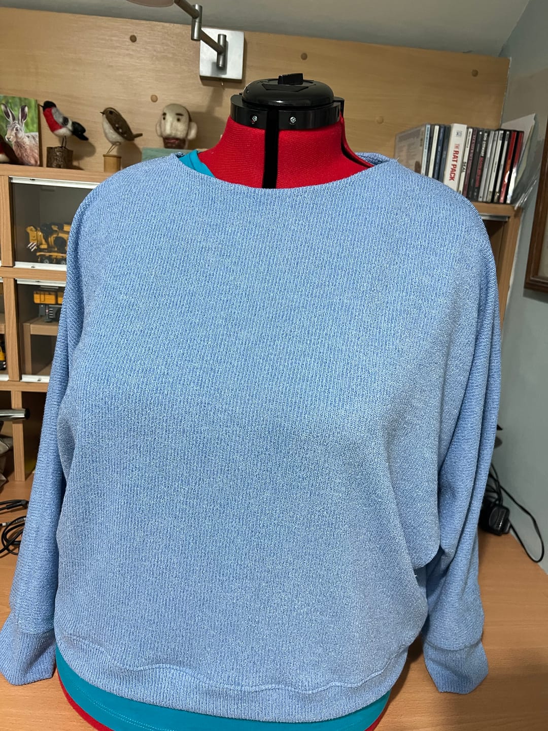 Customer photo review of Cardigan Knit Fabric